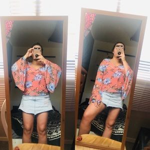 Flower flowy top